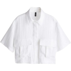 H&M Cargo Shirt- White
