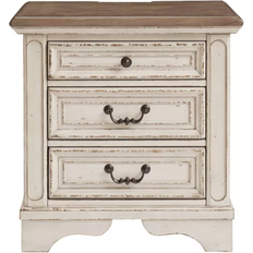 Ashley Furniture Furniture Ashley Furniture Realyn White Bedside Table 16.5x20.3"
