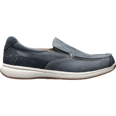 Blue Low Top Shoes Florsheim Jr. Great Lakes Moc Toe Slip On - Indigo