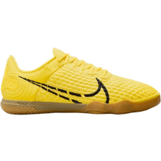 Yellow Soccer Shoes Nike React Gato IC M - Opti Yellow/Gum Light Brown/Black