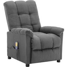 Massage Chairs vidaXL Massage Recliner Light Gray