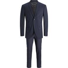 Blå Dresser Jack & Jones Boy's JprSolar Suit - Blue/Dark Navy