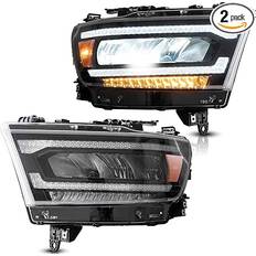 Vland LED Headlights Assembly Dodge 1500