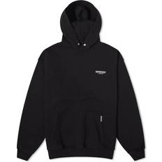 Represent Owners Club Cotton Graphic Hoodie - Black