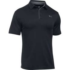 Men Polo Shirts Under Armour Men's Tech Polo shirt - Black/Graphite