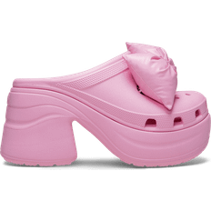 Clogs Crocs Siren Bow Clog - Pink Tweed