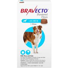 Bravecto Fluralaner Chew for Dogs Large 44-88 lbs