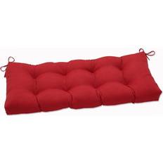 Pillow Perfect Monti Chino Chair Cushions Red (111.8x45.7)