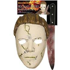 Fun World Halloween Resilient Michael Myers Mask & Knife Set