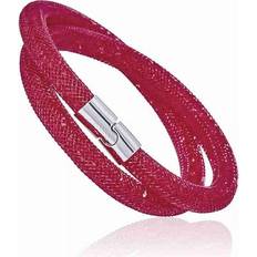 Swarovski Women Bracelets Swarovski Stardust Red Crystals Bracelet 5184845-M Red