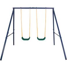 Hunder Leker Steel Swing Stand with 2 Swings