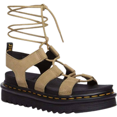 Laced - Women Slippers & Sandals Dr. Martens Nartilla Gladiator Sandals - Savannah Tan/Tumbled Nubuck