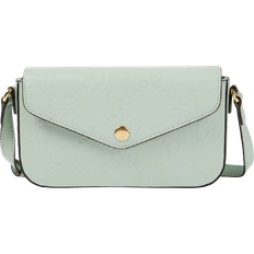 Gucci Handbags Gucci GG Super Mini Shoulder Bag - Pale Green