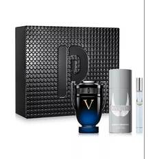 Paco Rabanne Men Gift Boxes Paco Rabanne Invictus Victory Elixir Gift Set Parfum 100ml + Deo Spray 100ml + Parfum 10ml