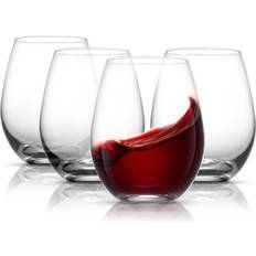 Joyjolt Spirits Red Wine Glass, White Wine Glass 19fl oz 4pcs