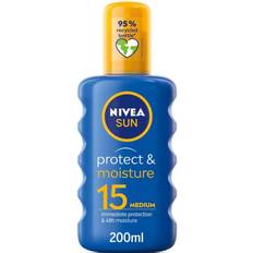 Dufter Solkremer Nivea Sun Protect & Moisture Spray SPF15 200ml