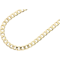 Halsketten Luigi Merano Curb Chain - Gold