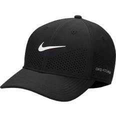 Nike Dri-FIT ADV Club Structured Swoosh Cap - Black/White