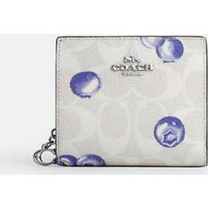 Coach Outlet Snap In Signature Canvas With Blueberry Print - Purple One Size