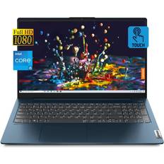 Lenovo 2022 Newest Ideapad 5 Laptop, 15.6 Inch FHD IPS Touch Screen, 11th gen Intel Core i5-1135G7, 8GB RAM, 1TB SSD, Wi-Fi 6, Light Weight, Windows 11 Home, Bundle with JAWFOAL