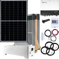 Solarmodule reduziert Growatt 4000 W Hybrid Solar System Complete Set Single-Phase 5kWh Lithium Storage Solarspace