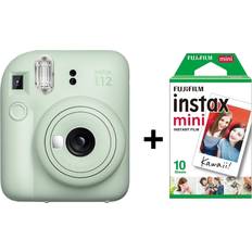 Analogue Cameras Fujifilm Instax Mini 12 Green + 10 Instant Films