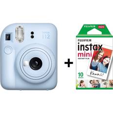 Analogue Cameras Fujifilm Instax Mini 12 Pastel Blue + 10 Instant Films