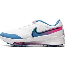 Fabric Golf Shoes Nike Air Zoom Infinity Tour NEXT% Boa "White Aurora Blue Pink Blast"