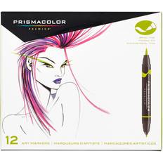 Prismacolor Premier Dual Ended Art Marker Kits Fine & Brush Tip 12-pack