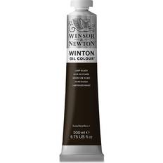 Oil Paint Winsor & Newton Winton Oil Colour Lamp Black 200ml
