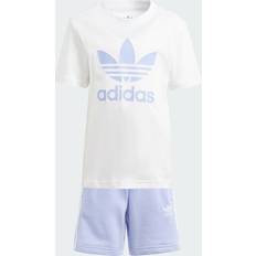 Purple Other Sets adidas Adicolor Shorts and Tee Set Violet Tone