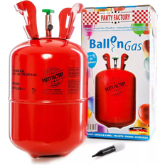 Heliumbehälter Party Factory Helium Gas Cylinders for 30 Balloons Red