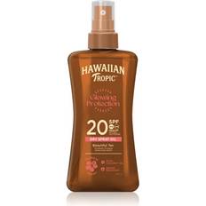 Öle Sonnenschutz Hawaiian Tropic Glowing Protection Dry Oil Spray SPF20 200ml