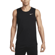 Nike Men's Dri-FIT Hyverse Sleeveless Fitness Tank Top - Black/White