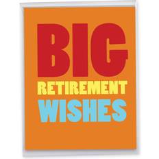Nobleworks Greeting Card Big Retirement Wishes