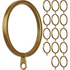Gold Mounts & Hooks for Curtains Meriville 14 2-Inch