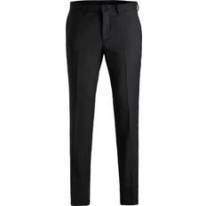 Wolle Hosen Jack & Jones Solaris Super Slim Fit Suit Pants - Black