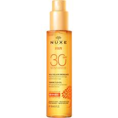 Frei von Mineralöl Sonnenschutz Nuxe Sun Tanning Oil High Protection SPF30 150ml