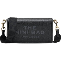 Crossbody Bags Marc Jacobs The Leather Mini Bag - Black