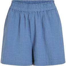 Vila Dame Shorts Vila High Waist shorts Cornflower blue