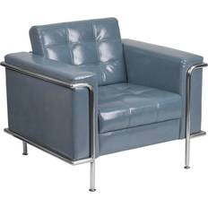 Flash Furniture Contemporary LeatherSoft Grey Armchair 36.8"