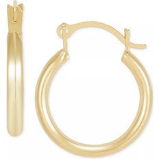 Macy's Gold Earrings Macy's Polished Tube Extra Small Hoop Earrings - Gold