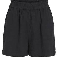 Vila Dame Shorts Vila High Waist shorts Black