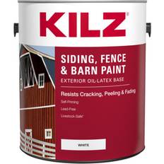 Paint oil/water-based latex siding Wood Paint White