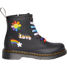 Lace Up Boots Dr. Martens Junior 1460 - Pride Patches Print Hydro
