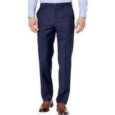Suit Pants - Women Lauren Ralph Lauren Men's Classic-Fit UltraFlex Stretch Flat Front Suit Pants - Blue Plaid