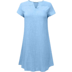 Cotton summer dresses Summer Dresses - Light Blue