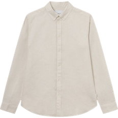 XL Overdeler Les Deux Kristian Linen B.D. Shirt - Ivory