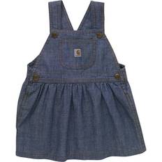 M Knitted Sweaters Children's Clothing Carhartt Infant Girl's Denim Jumper Blue 12M