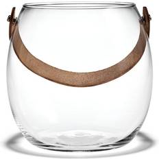 Mit Griff Vasen Holmegaard Design with Light Jar Vase 16cm